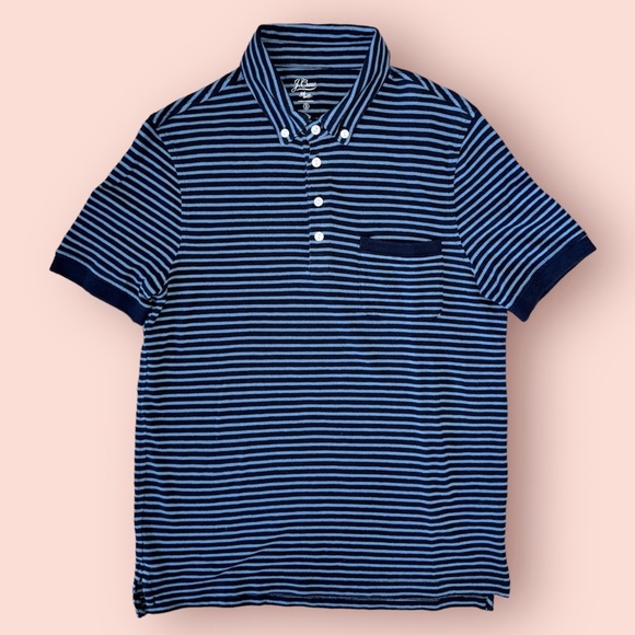 J. Crew Men’s Striped Polo - Picture 1 of 7